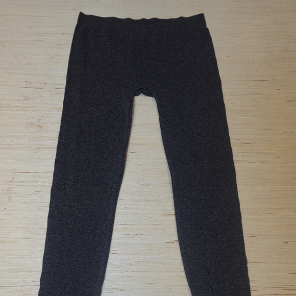 Devoted Luxury Apparel High Waist Seamless Leggings Charcoal Grey Size L - Picture 2 of 4